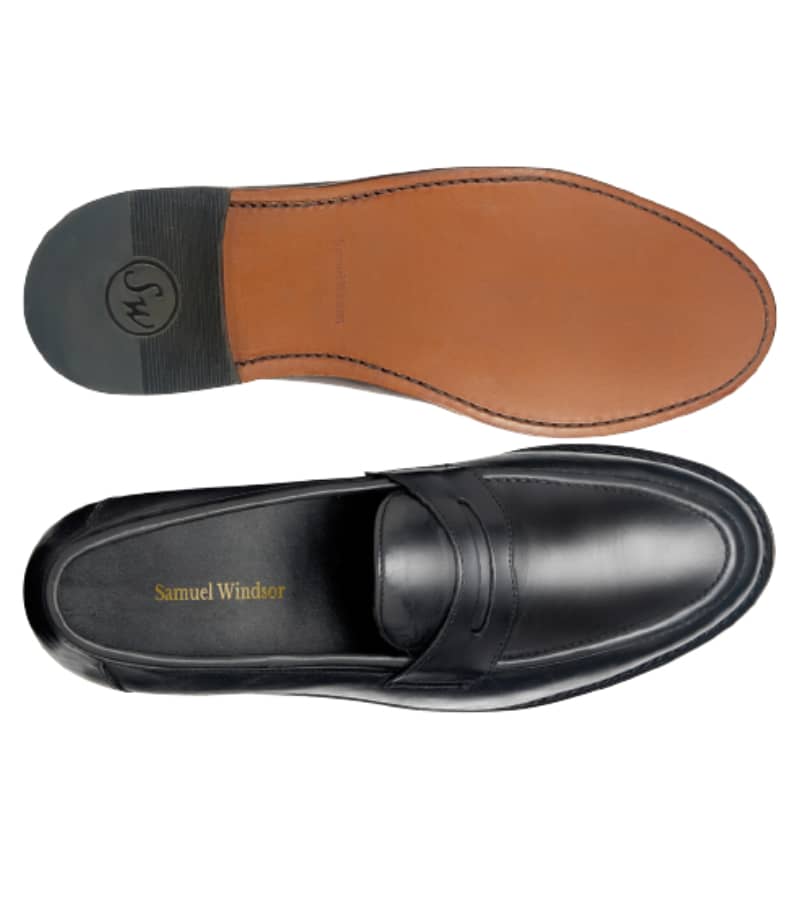 Samuel Windsor Classic Men's Penny Loafer Shoes