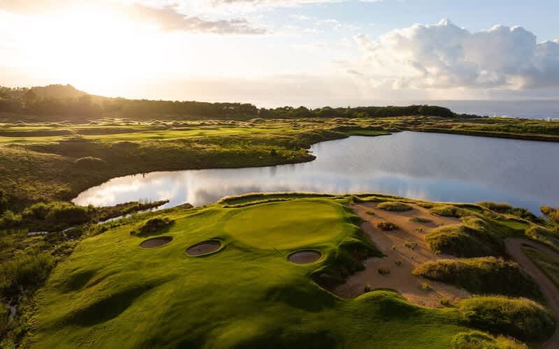 Flash Sale! All-Inclusive Golf Holiday at 5* Heritage Awali Resort: 5 Nights + Flights + Green Fees at Le Chateau Golf Course from only R27 525 Per Person Sharing