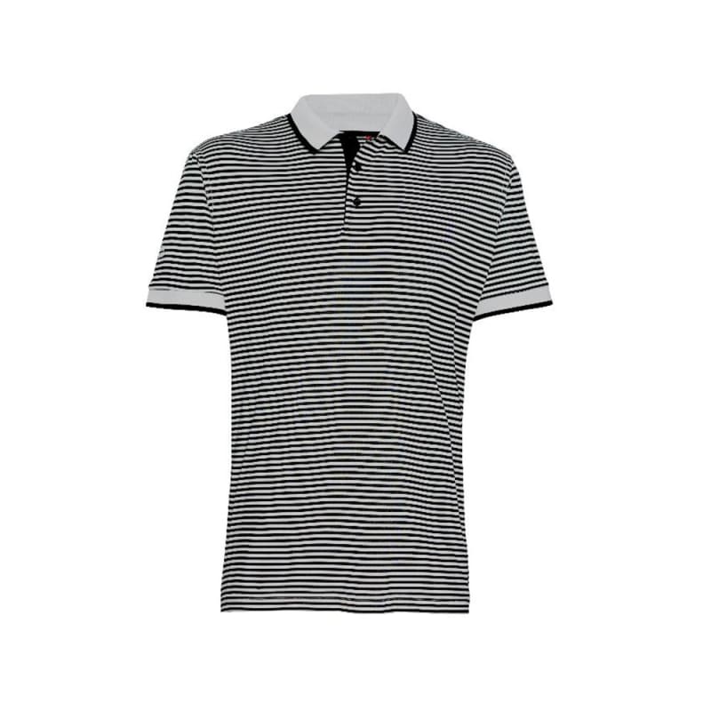 Men's Yarn-Dye Stripe Dry Tech Performance Golfer