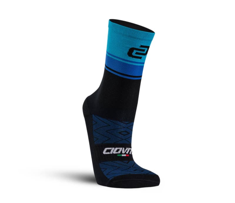 Ciovit Men's Crew Blue Strip Socks 