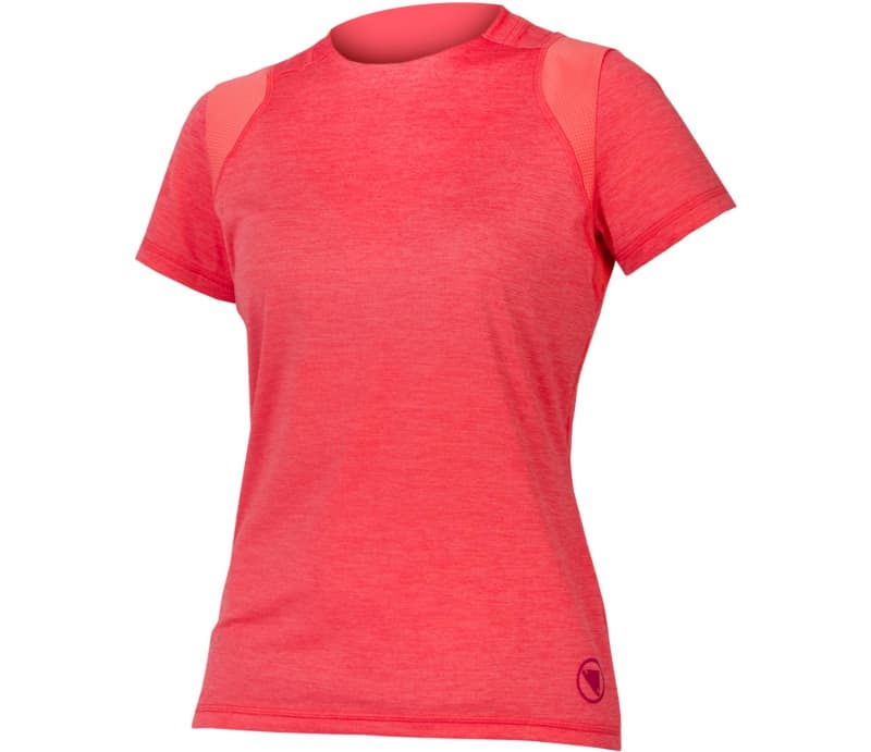 Endura Singletrack Punch Pink Short Sleeve Ladies Shirt 