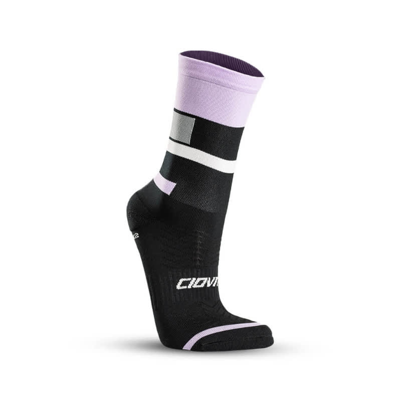 Ciovita Crew Unisex Socks Purple Mix