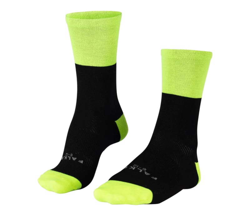 Falke Limited Edition Two Tone Black Yellow Unisex Socks