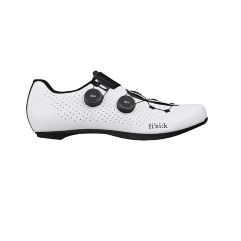 Fizik Unisex White/Black Vento Infinito Carbon Road Shoes