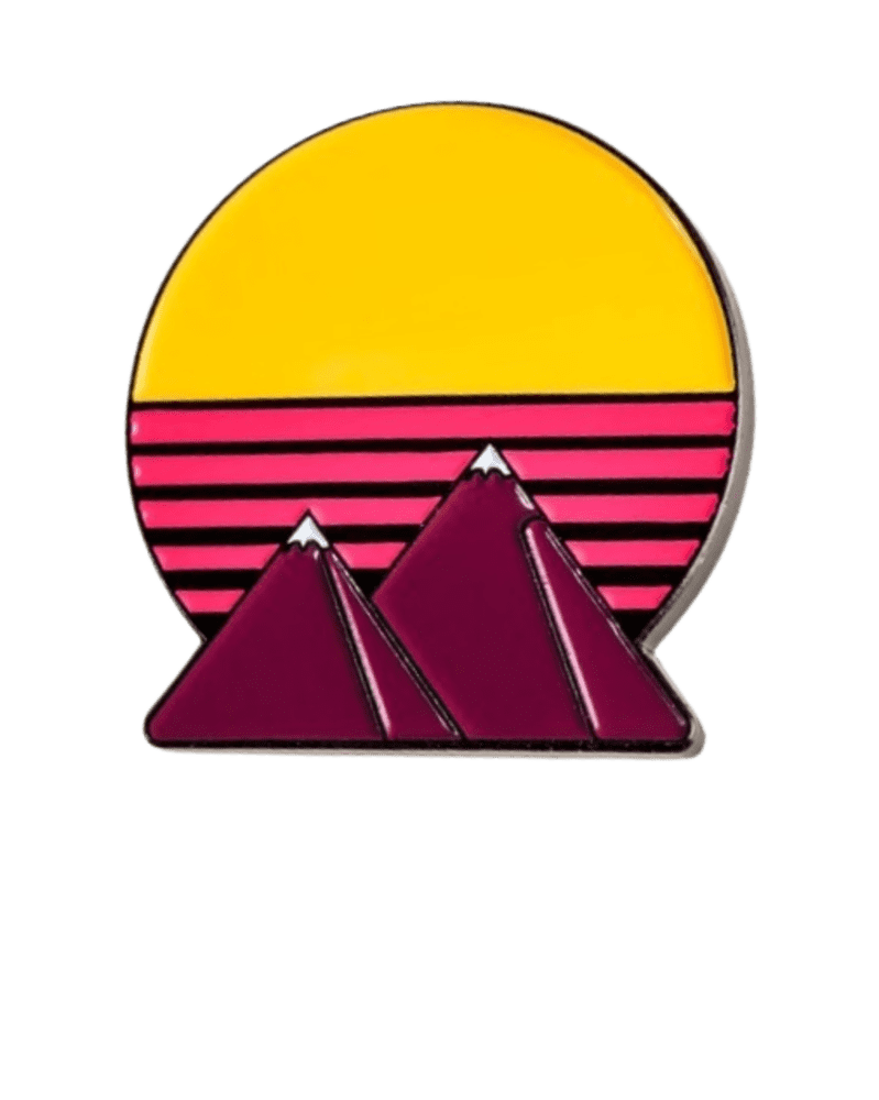 Pins &amp; Aces Colorado Sunset Ball Marker 