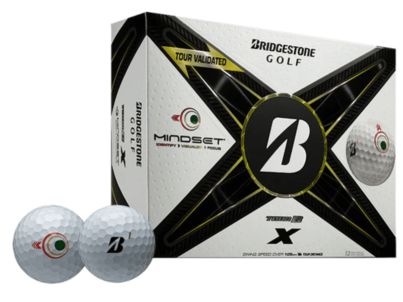 Bridgestone Tour B X MindSet Men's Golf Ball (2024)