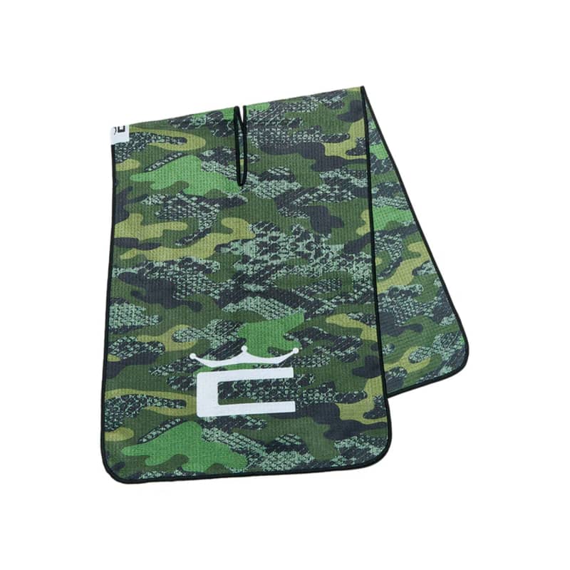 Cobra Snake Green Camo Towel