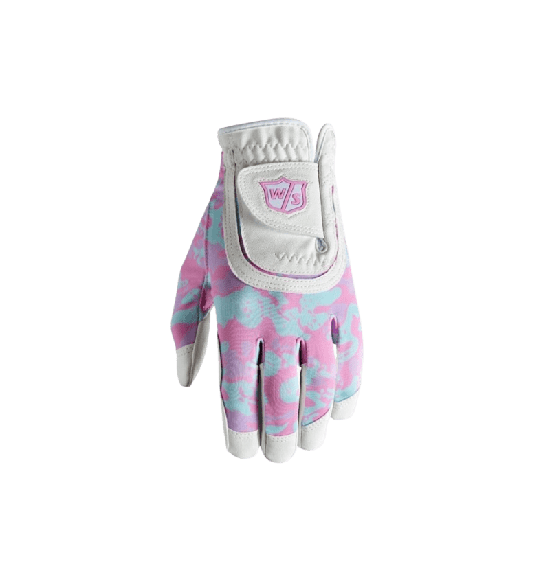 Wilson White/Pink Junior Glove 