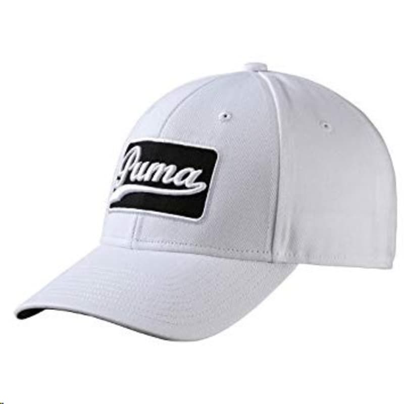 Puma Adjustable Greenskeeper Men's White/Black Cap 