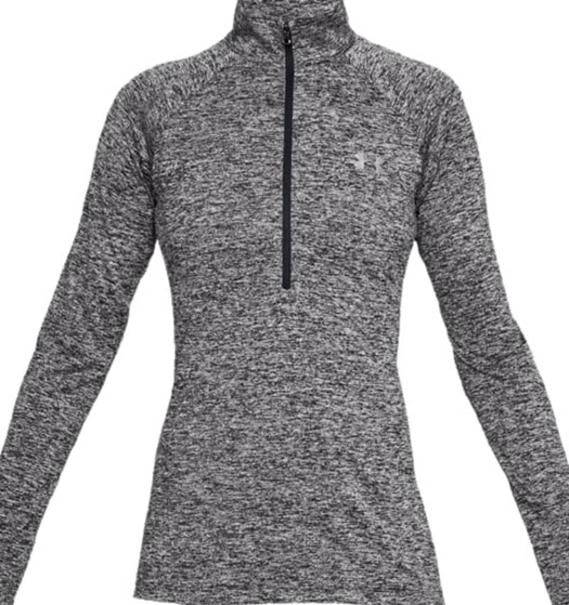 Under Armour Tech Half Zip Twist Black Pullover