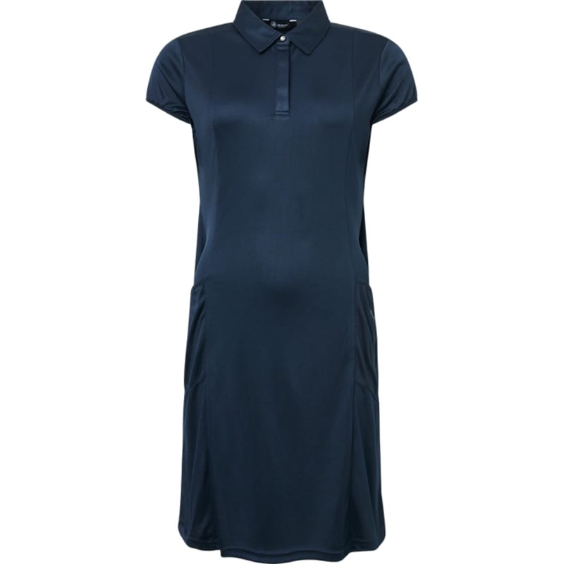 Abacus Cherry Ladies Navy Dress