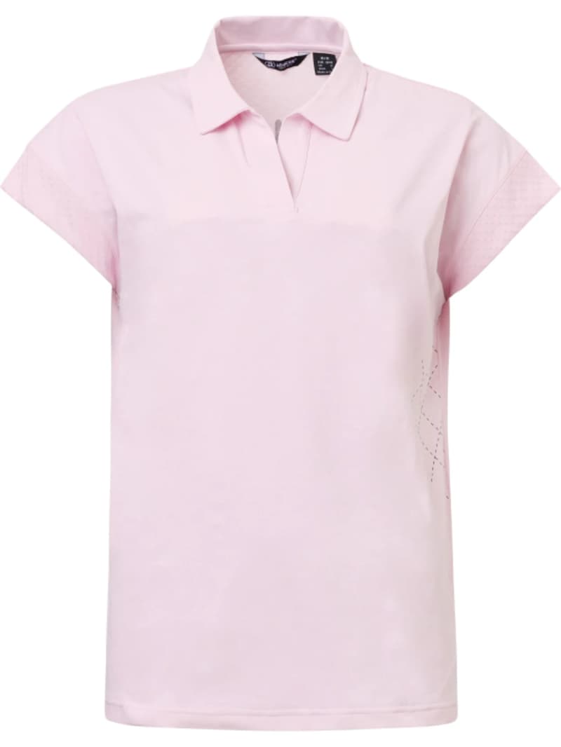 Abacus Erin Loosefit Cupsleeve Ladies Begonia Shirt