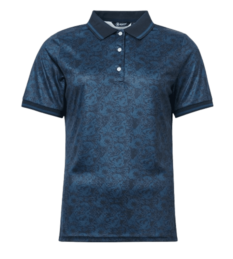 Abacus Cherry Ladies Peacock Blue Shirt