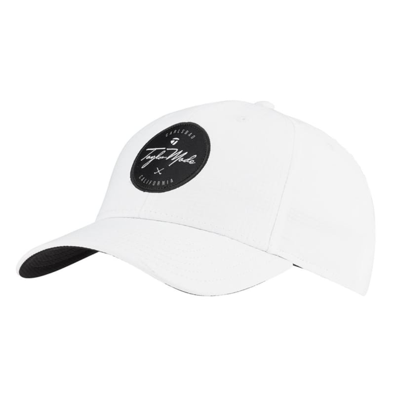 TaylorMade Circle Patch Radar Men’s White Cap
