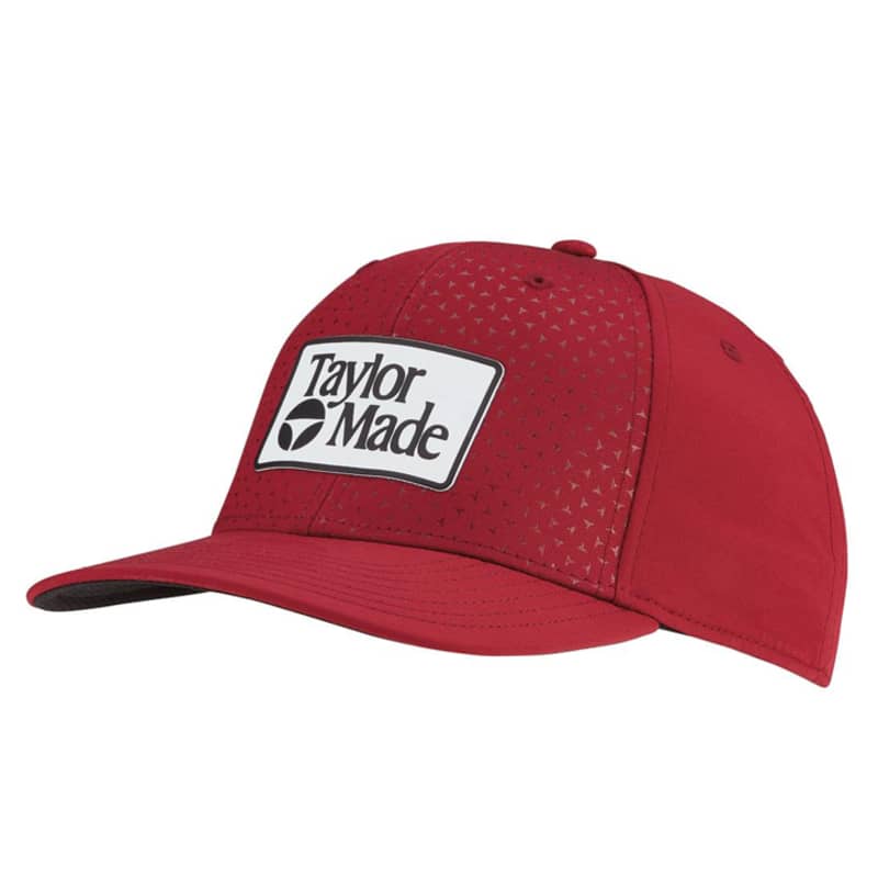 TaylorMade Heritage Deboss Men’s Red Cap