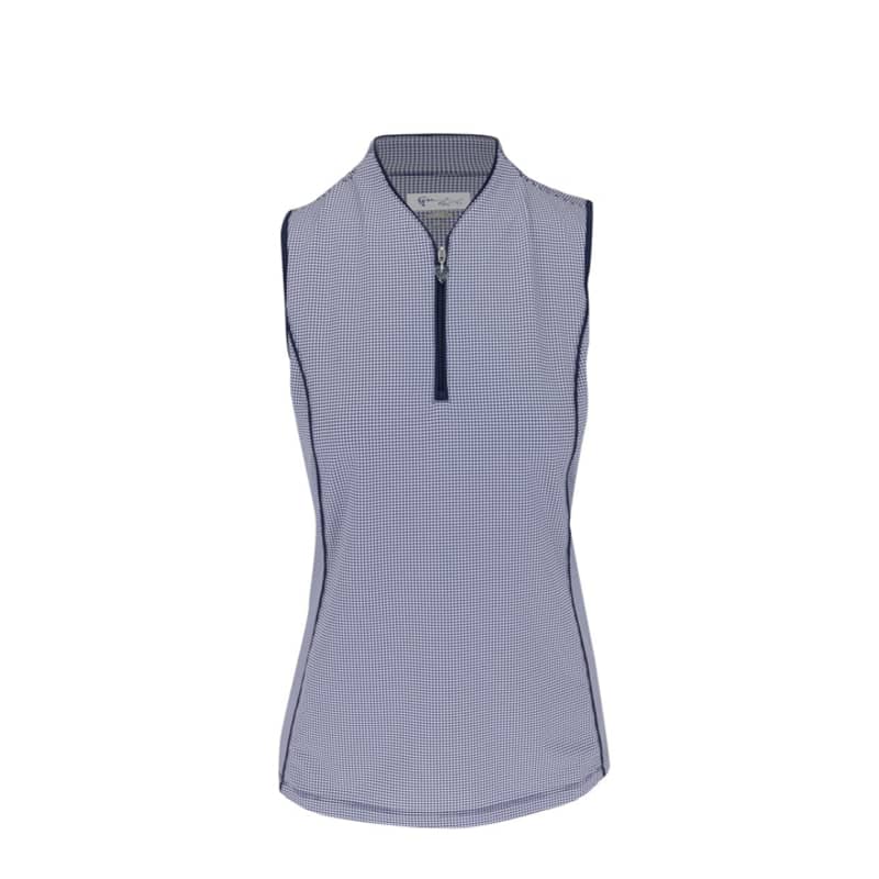  Greg Norman Carmen SL Ladies Navy Polo Shirt