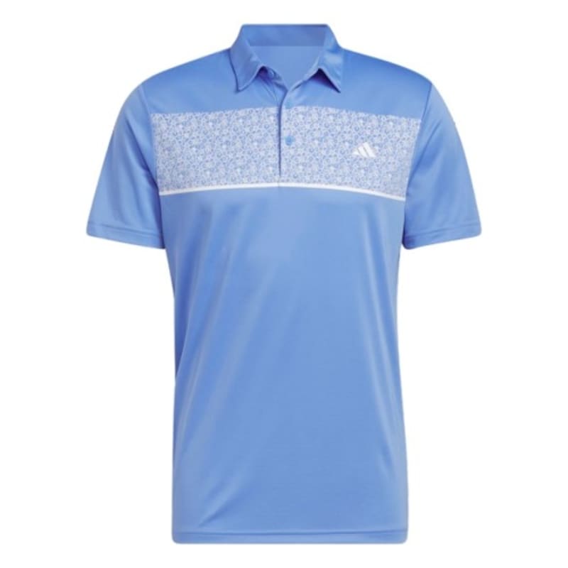 adidas Chest Print Men's Blue Fusion Shirt