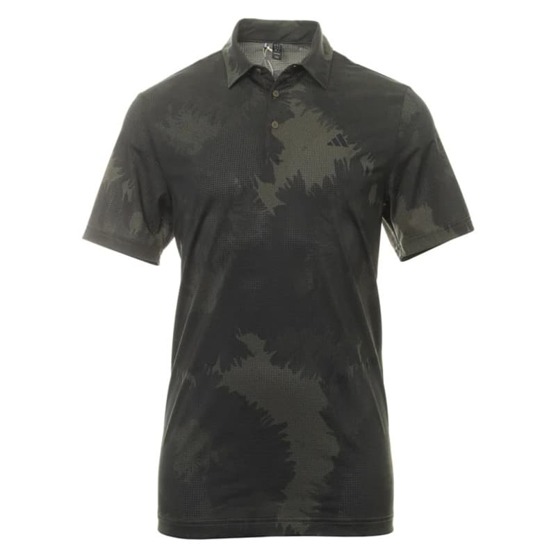adidas Flower Print Mesh Men's Olive/Black Shirt