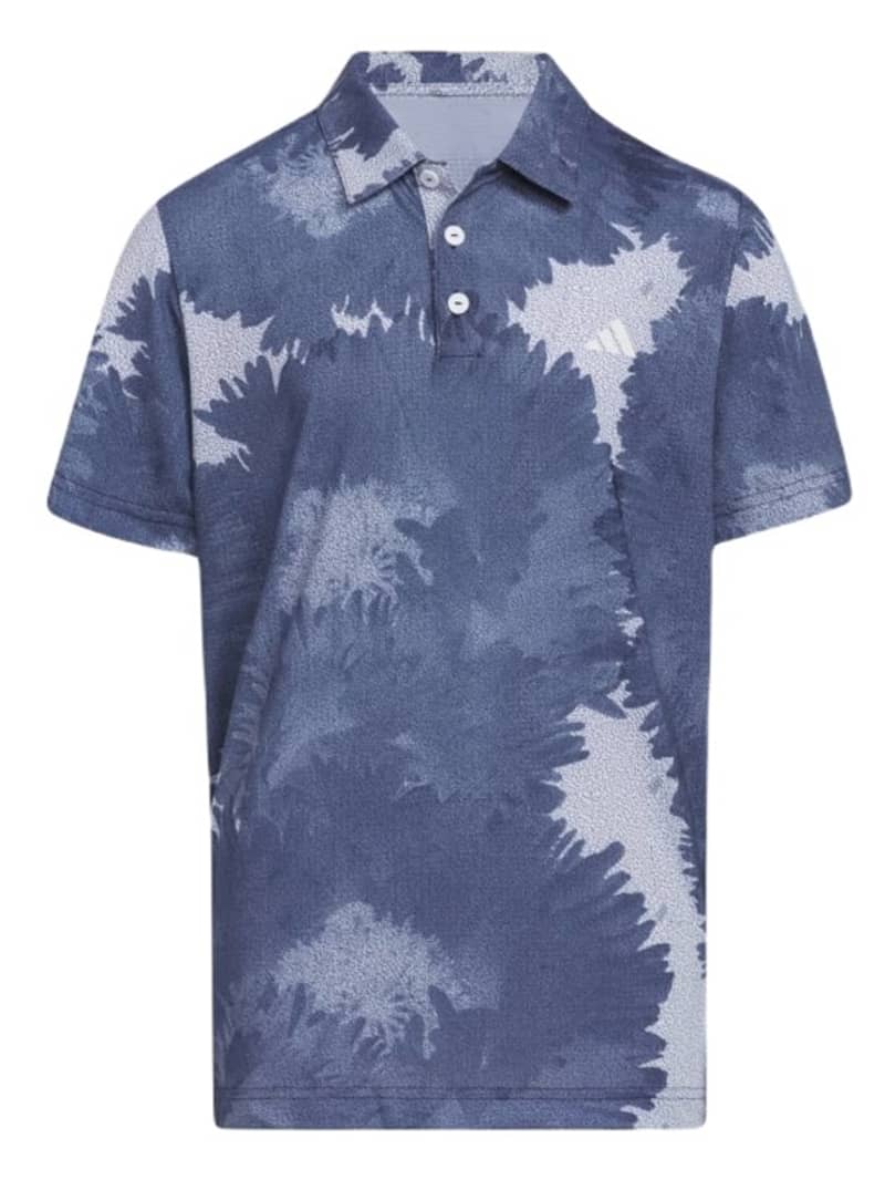 adidas Flower Mesh Polo Boy’s Navy Shirt 