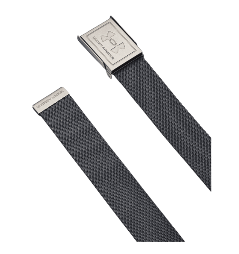 Under Armour Men’s Grey/ Navy Men’s Webbing Belt
