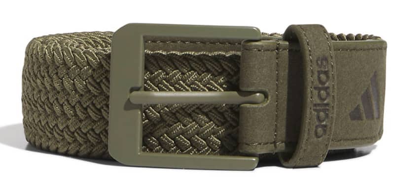 adidas Braided Stretch Olive Men's Belt