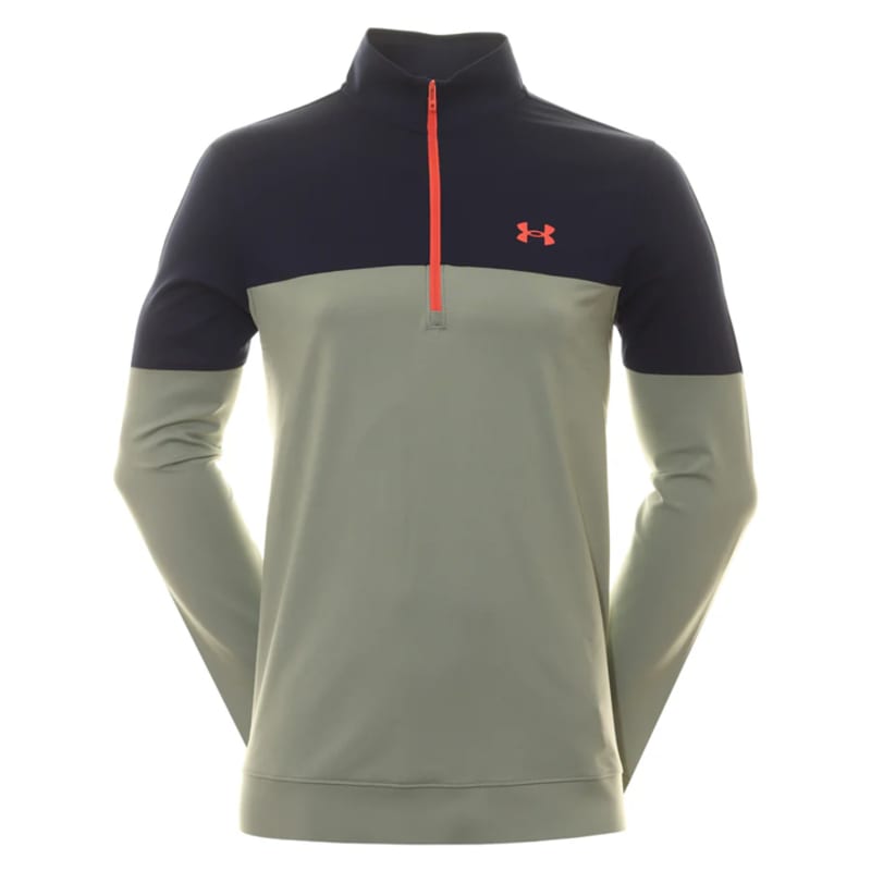 Under Armour Storm Midlayer Half Zip Men’s Grove Green Pullover