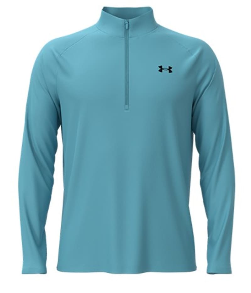 Under Armour Tech Half Zip Men's Neo Turquoise Pullover