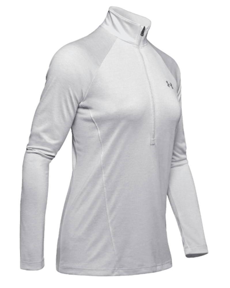 UnderArmour Tech Twist Half Zip Twist Pomegranate Pullover