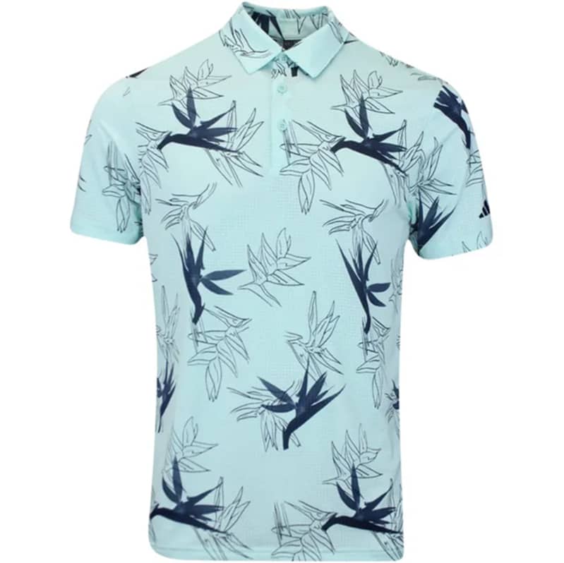 adidas Oasis Mesh Men's Aqua Shirt