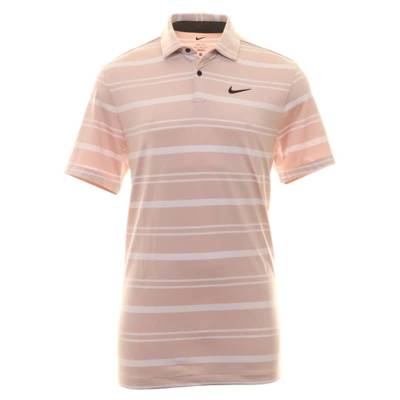 Nike Tour Stripe Men's Pink Shirt