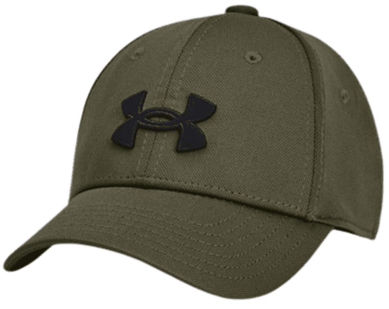  Under Armour Blitzing Juniors Green/ Black Cap