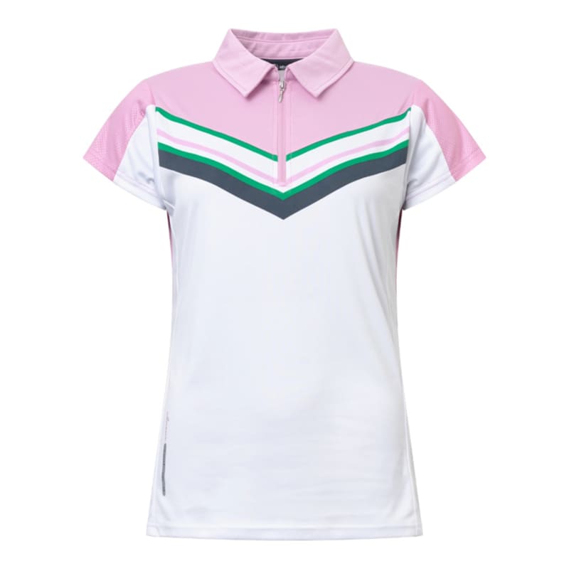 Abacus Simone DryCool Cupsleeve Ladies Peony Shirt