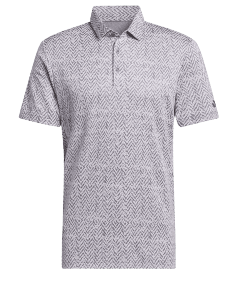 adidas Fairway Jacqaurd Men's Fig Shirt