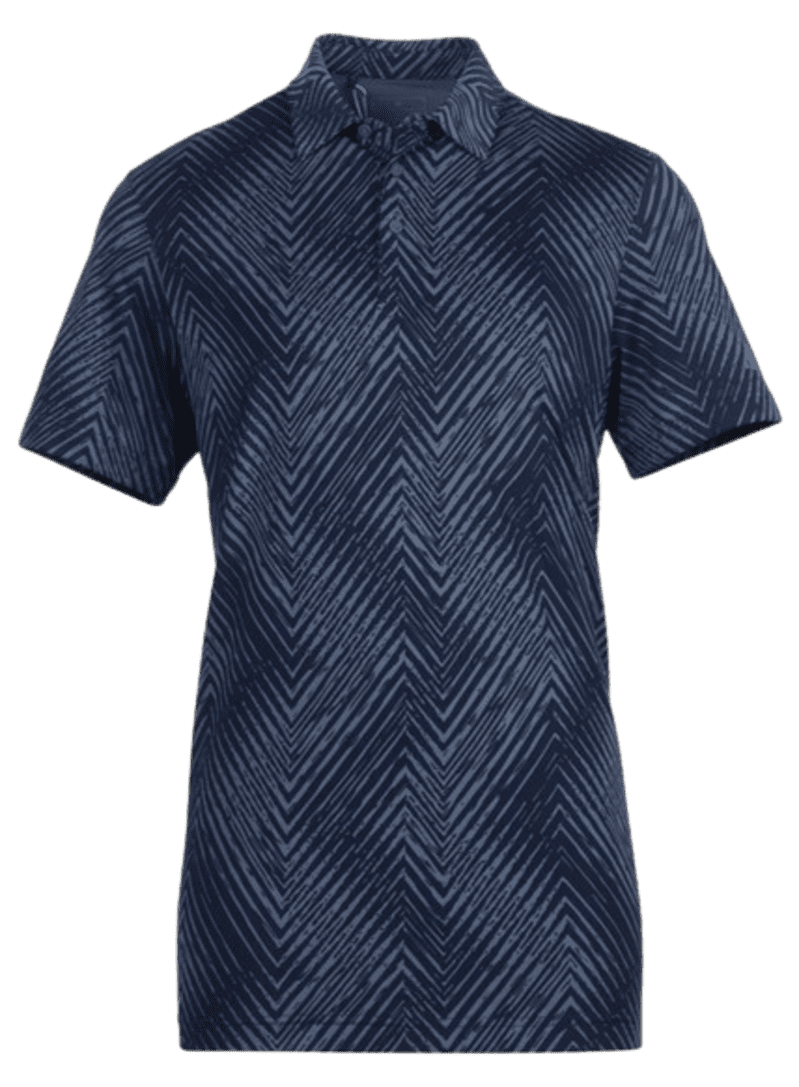 Adidas Ultimate365 All-over Print Men’s Collegiate Navy Shirt