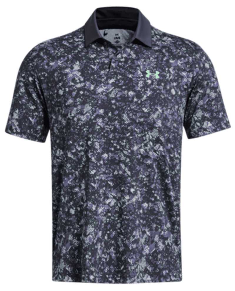 Under Armour T2G Printed Men's Downpour Grey Shirt