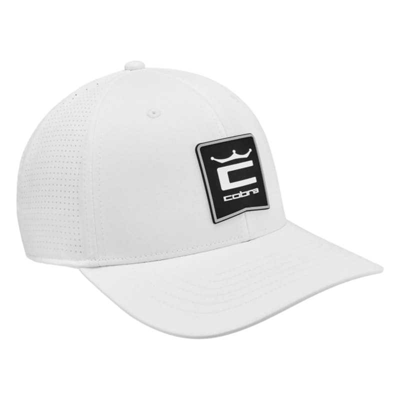  Cobra Crown C Patch Men’s White Cap