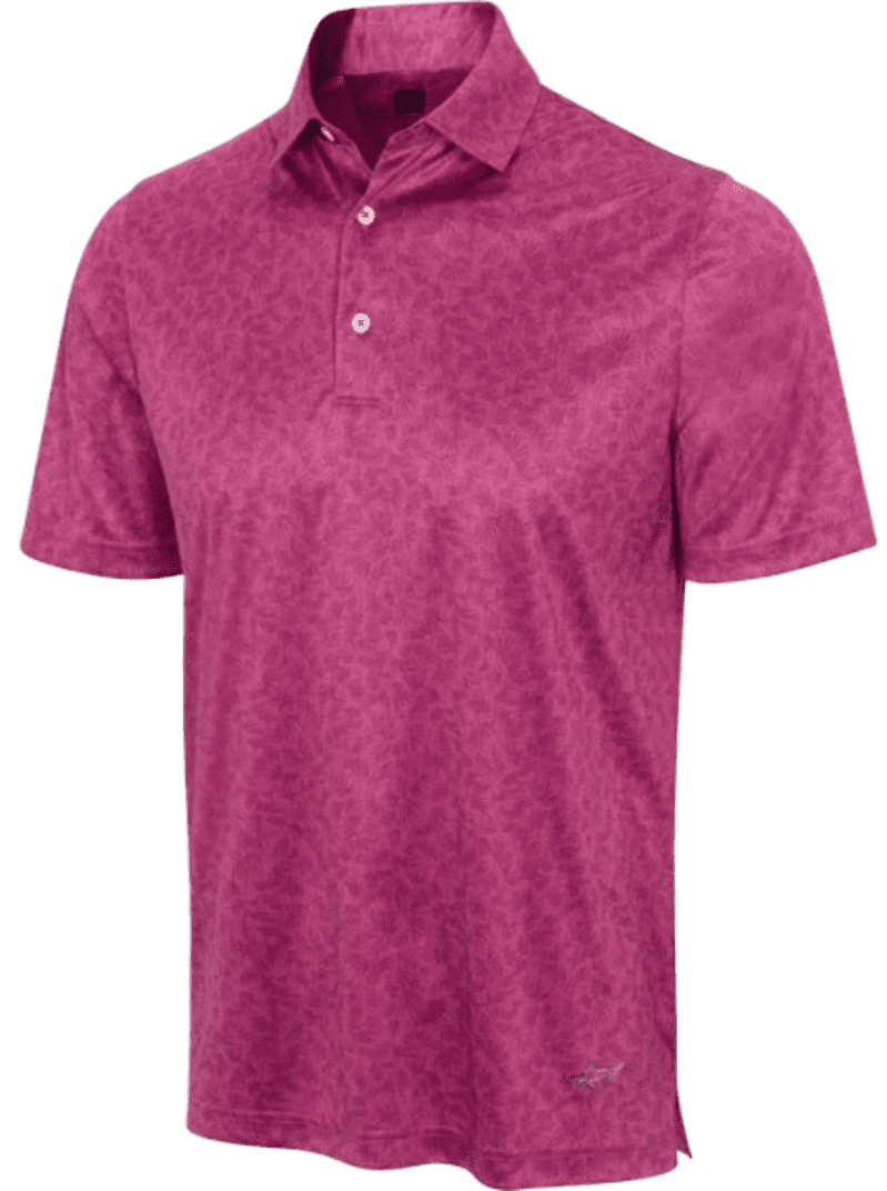 Greg Norman ML75 Recycled Microlux Rye Grass Men's Mulberry Shirt