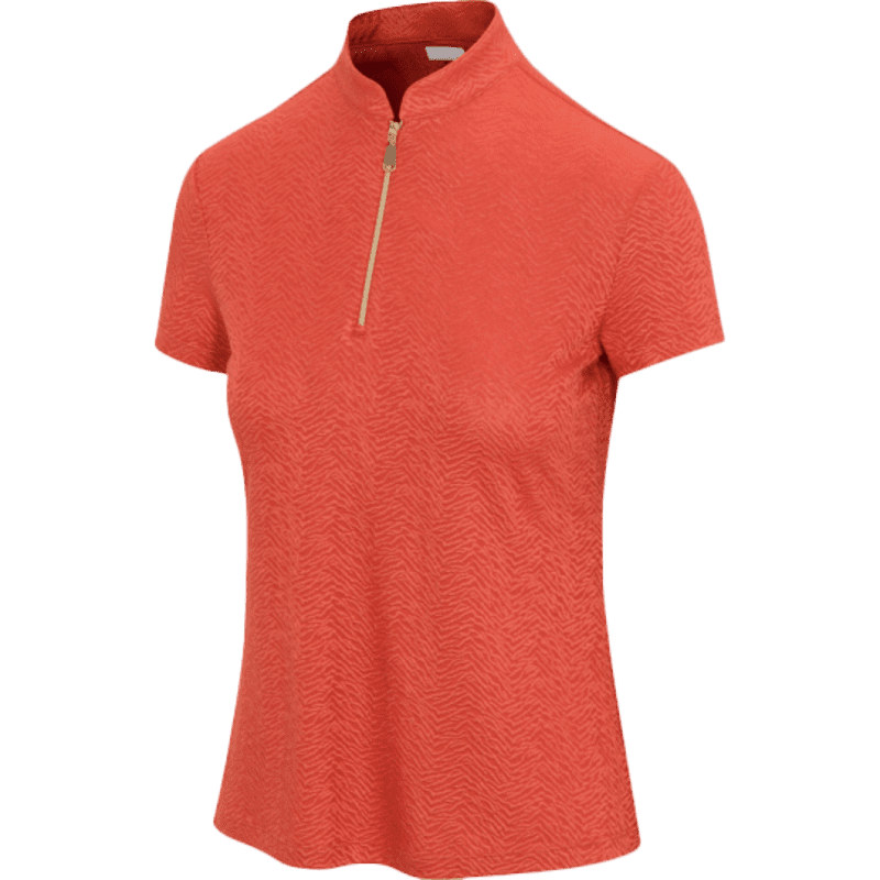 Greg Norman Ladies Orange Polo