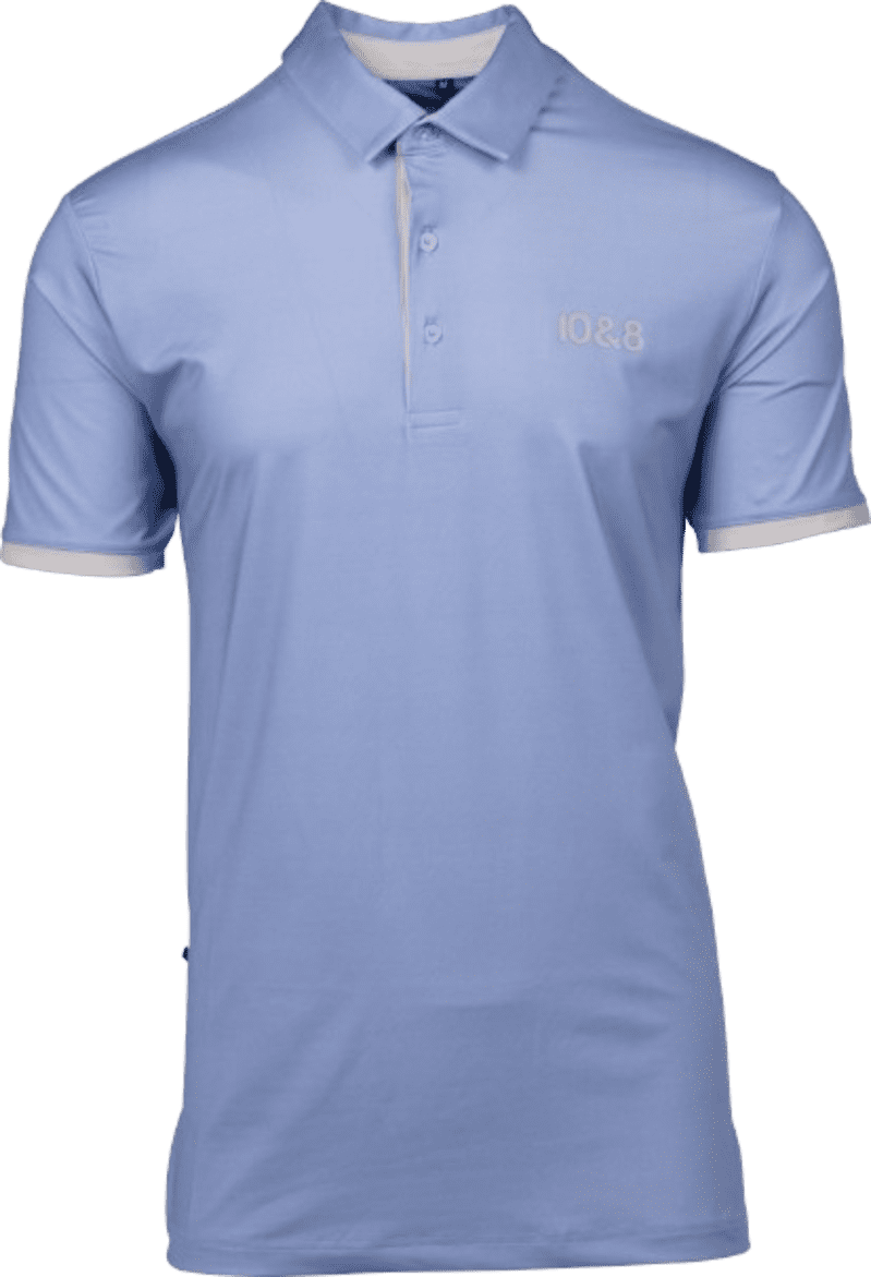 10&amp;8 Geo Men's Sky Blue Shirt