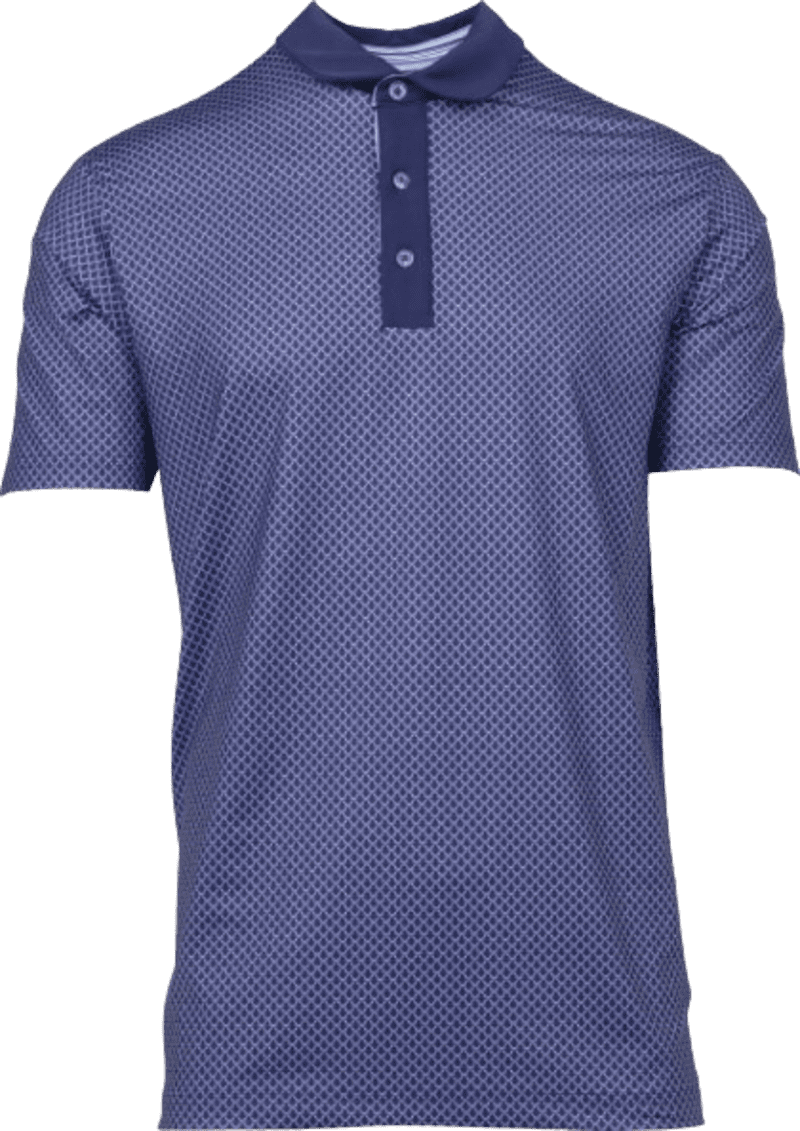 10&amp;8 Geo Men's Navy Shirt