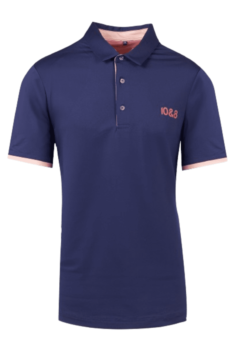 10&amp;8 Plain Men's Navy Shirt 