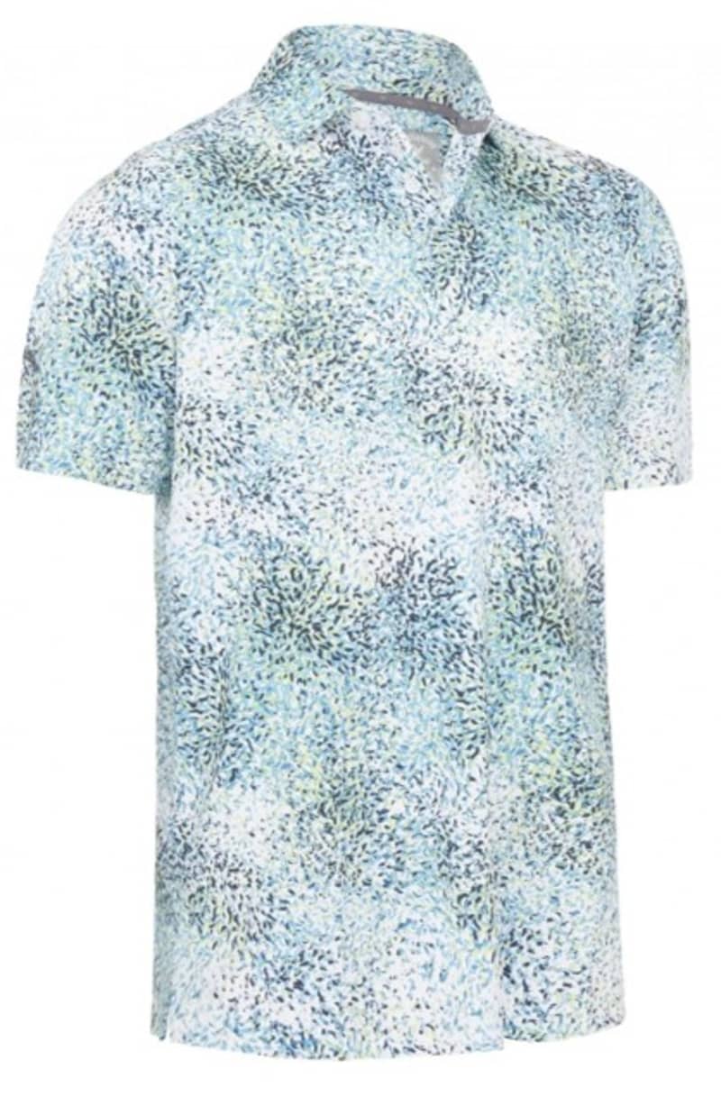 Callaway Abstract Artisan Print Men’s Bright White Shirt