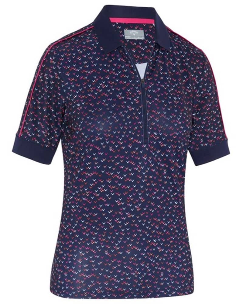 Callaway Chevron Half Men's Peacoat Shirt