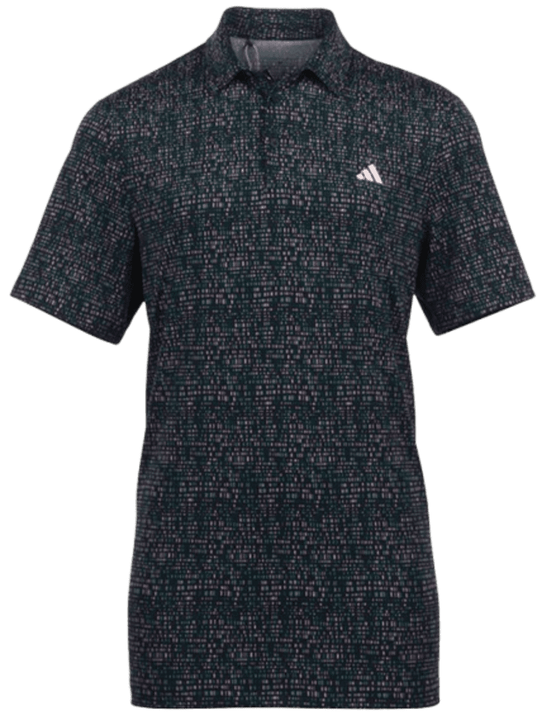 adidas Ultimate365 Power Grid Print Men’s Collegiate Navy Shirt