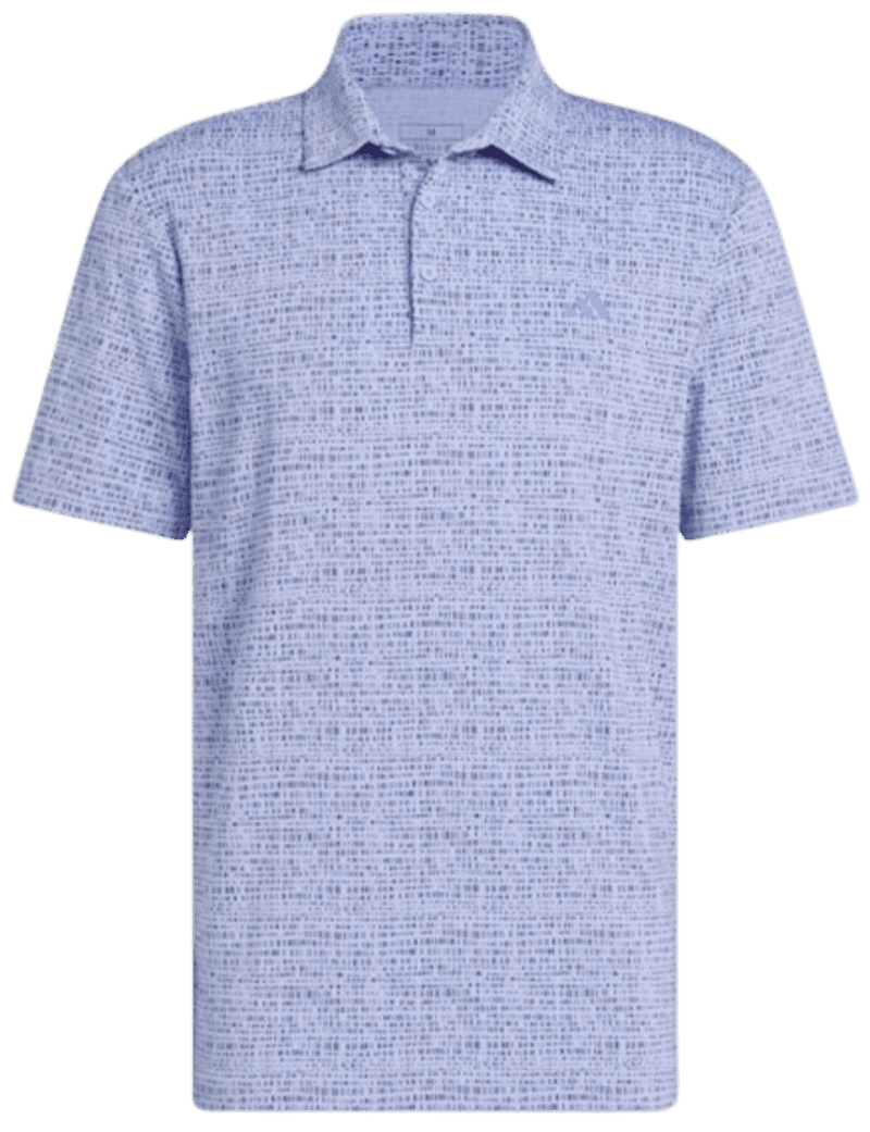 adidas Ultimate365 PowerGrid Print Men’s Blue Spark Shirt