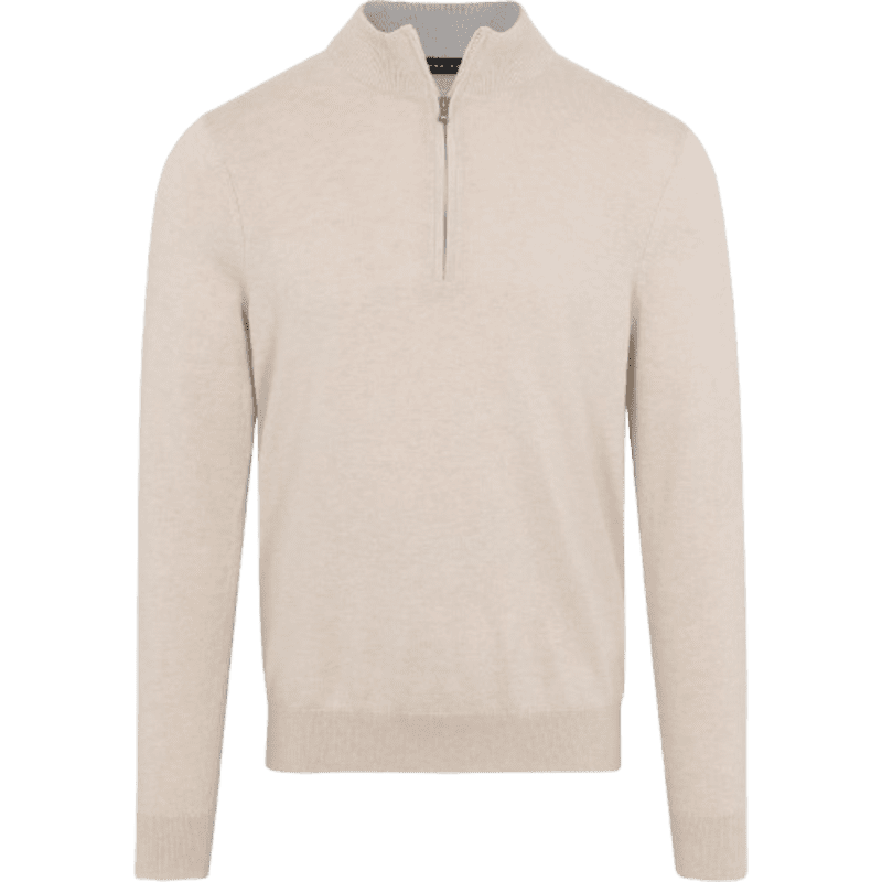 Dunning Connor All-Season Men's Heather Quarter Zip Sweater