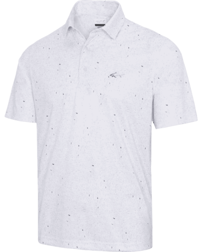 Greg Norman ML75 Shark Frenzy Men's White Shirt