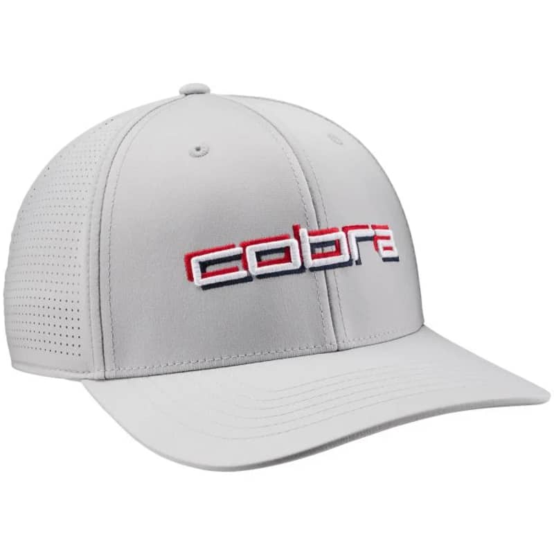 Cobra 3D Tour Men’s Grey Golf Hat