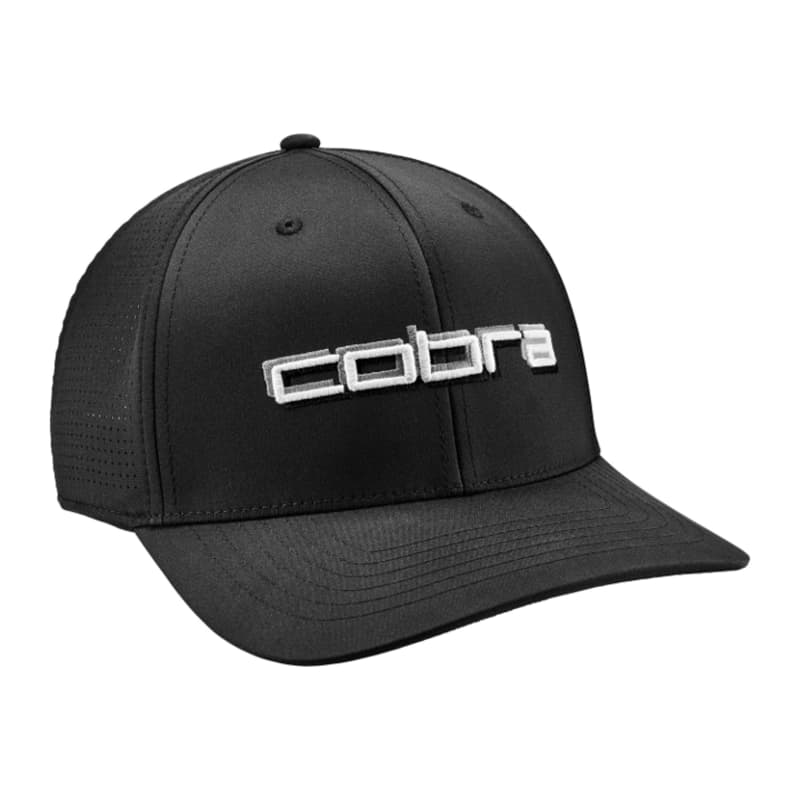 Cobra 3D Tour Men’s Black Golf Hat