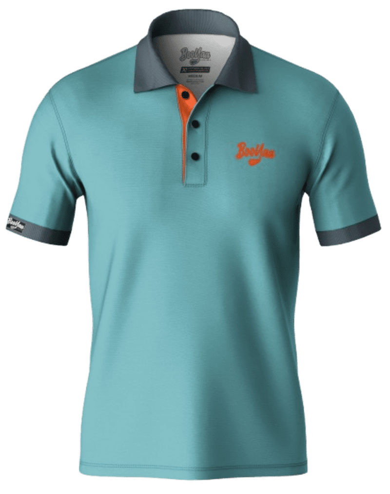 BooYaa Premium Men's Tropical Teal Shirt